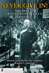 winston churchill never give in